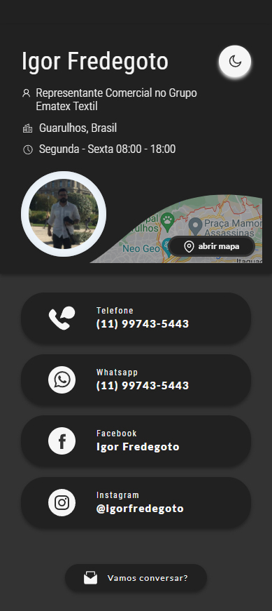 Hub Comercial de um de nossos clientes